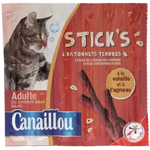 Poultry and Lamb Tender Stick for Adult Cat - Canaillou