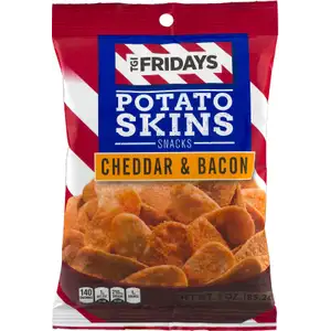 Potato Skins Crisp Cheddar & Bacon - TGI Fridays