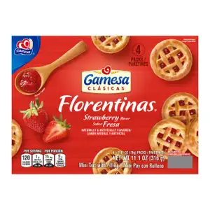 Florentinas Cookies with Strawberry 