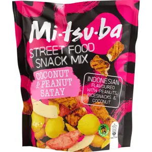 Coconut & Peanut Satay Snack Mix - Mi Shu Ba