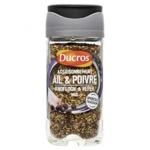 Ground Pepper & Garlic - Ducros