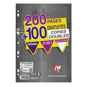 A4 Copies Doubles - Clairefontaine