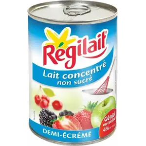 Unsweetened Semi-Skimmed Condensed Milk - Régilait