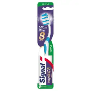 Integral 8 Actions Anti-Plaque Soft Toothbrush - Signal