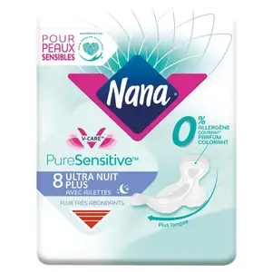 Pure Sensitive Ultra Night Pad - Nana