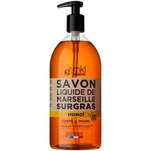 Monoi Extra-Rich Liquid Marseille Soap for Body & Hand - MKL
