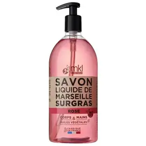 Rose Extra-Rich Liquid Marseille Soap for Body & Hand - MKL