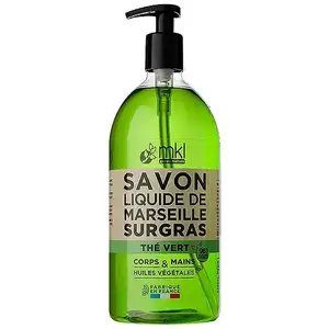 Green Tea Extra-Rich Liquid Marseille Soap for Body & Hand - MKL