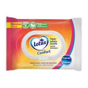 Comfort Moist Toilet Paper - Lotus Paper
