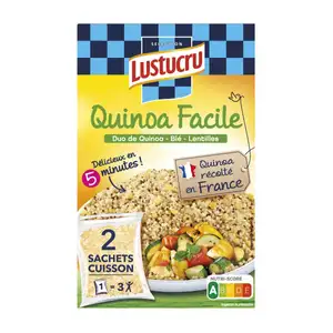 Easy Quinoa (Duo of Quinoa - Wheat - Lentils) - Lustucru
