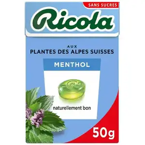 Menthol Candy Sugar Free - Ricola
