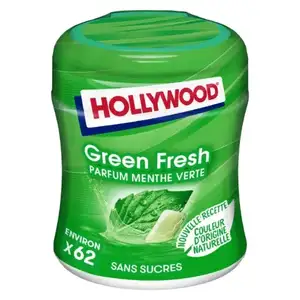 Free Fresh Chewy Gum Sugar Free - Hollywood 