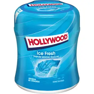 Ice Fresh Chewy Gum Sugar Free - Hollywood 
