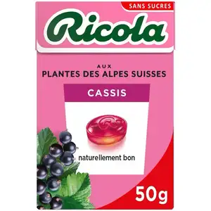 Blackcurrant Candy Sugar Free - Ricola