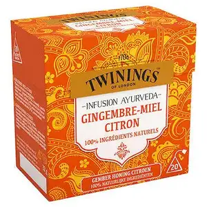 Ginger, Honey, and Lemon Ayurveda Infusion Tea - Twinings