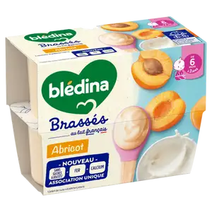 Baby Dessert from 6-36 Months, Apricot - Blédina