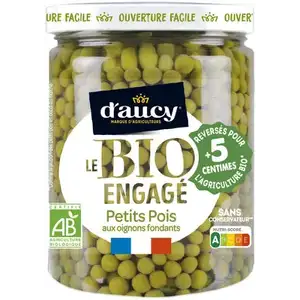 Small Peas with Caramelized Onions - D'Aucy