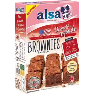 Chocolate Brownies Cake Mix - Alsa