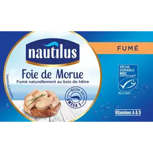 Smoked Cod Liver - Nautilus
