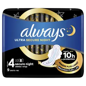 Ultra Secure Night Wings Pad - Always