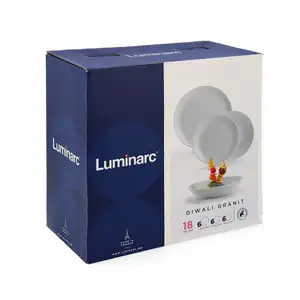 Diwali Granite White 18-Piece Kitchen Set - Luminarc