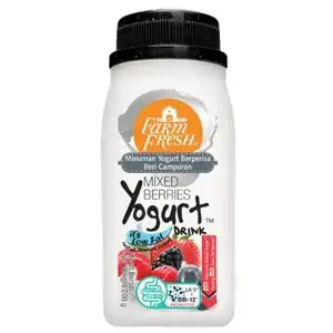 Low Fat Mixed Berries Yogurt Drink - Farm Fresh
