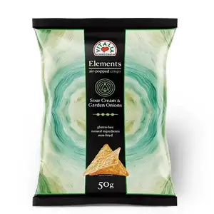 Sour Cream & Garden Onion Elements Air-Popped Crisps - Vitalia