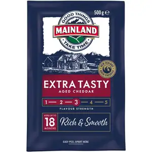 Rich & Smooth Aged Cheddar - Mainland
