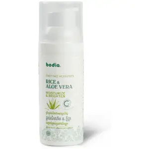 Daily Face Moisturizer - Rice & Aloe Vera - Bodia