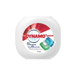 Laundry Capsules Odor & Stain Cleaner Rose Scent - Dynamo