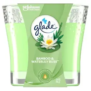 Bamboo Waterlily & Bliss Scent Candle - Glade
