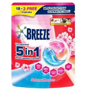 5in1 Power Laundry Capsules Sakura Blossom - Breeze