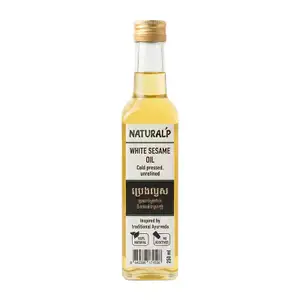 White Sesame Oil - NATURAL'P