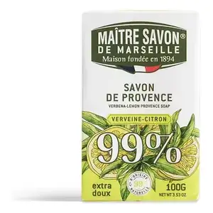 Verbena Lemon Provence Soap Bar - Maitre Savon De Marseille