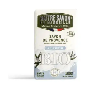 Organic Donkey Milk Provence Soap Bar - Maitre Savon De Marseille