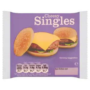 Singles Cheese Slices - Cheesy 