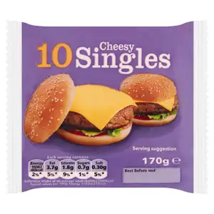 Singles Cheese Slices - Cheesy 