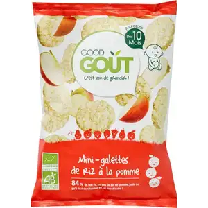 Mini Apple Rice Cakes - Good Goût