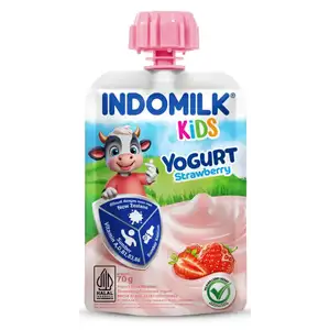 Yogurt Strawberry Pouch - Indomilk
