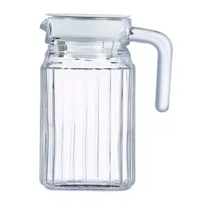 Jug Glass with Lid - Luminarc