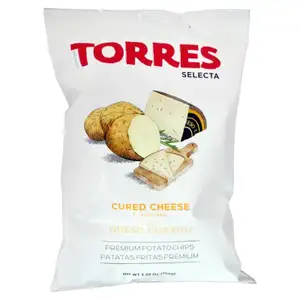 Cured Cheese Flavoured Premium Potato Chips - Torres