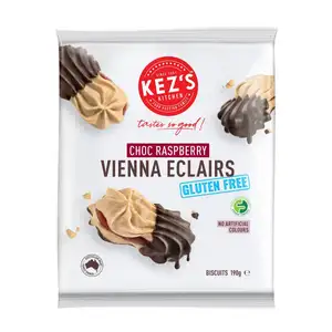 Chocolate Raspberry Vienna Eclairs - Kez's