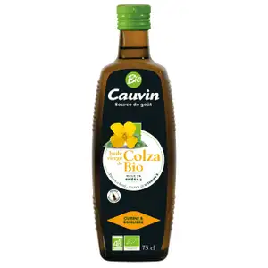 Organic Virgin Rapeseed Oil - Cauvin
