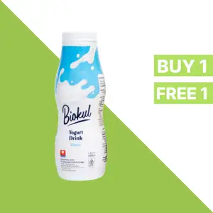 Plain Drink Yogurt - Biokul - Buy 1 Free 1