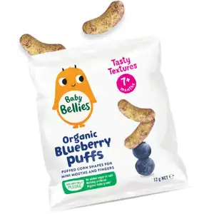 Organic Blueberry Baby Puffs - Baby Bellies