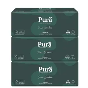 Pure Bamboo Premium Bamboo Facial Tissue - Pura