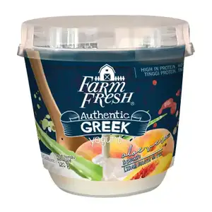 Aloe Vera Peach Greek Yogurt - Farm Fresh