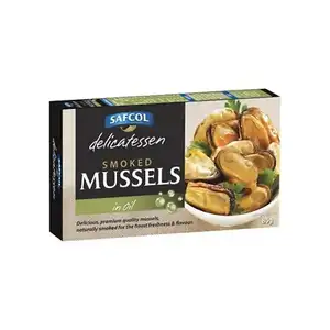Smoked Mussels in Oil - Safcol