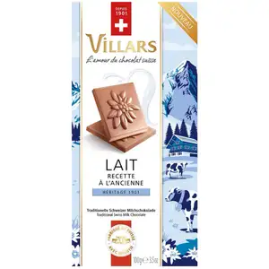 Traditional Swiss Milk Chocolate - Villars 