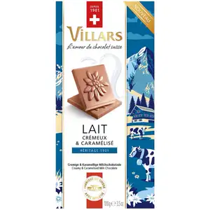 Creamy & Caramelised Milk Chocolate - Villars 